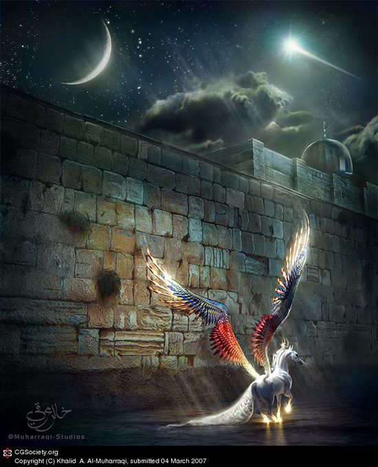 Al Buraq waits, Khalid A. Al-Muharraqi